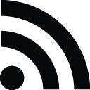 rss的常见图标。两个同心圆和一个小圆。